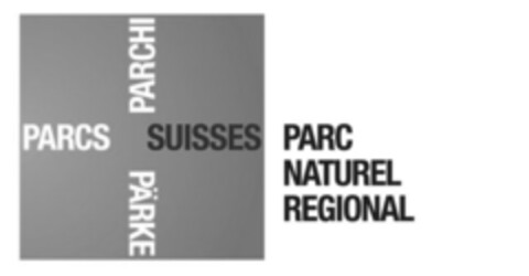 PARCS SUISSES PARCHI PÄRKE PARC NATUREL REGIONAL Logo (IGE, 29.11.2010)