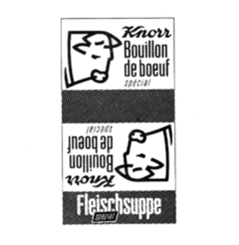 Knorr Bouillon de boeuf spécial Fleischsuppe spezial Logo (IGE, 01/05/1979)