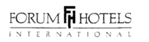 FORUM FH HOTELS INTERNATIONAL Logo (IGE, 04/01/1993)