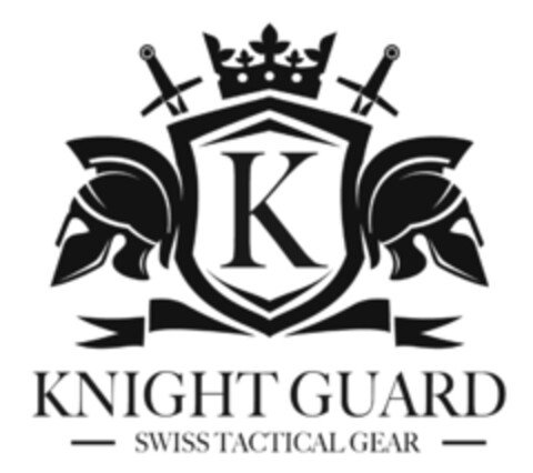 K KNIGHT GUARD SWISS TACTICAL GEAR Logo (IGE, 01/17/2016)