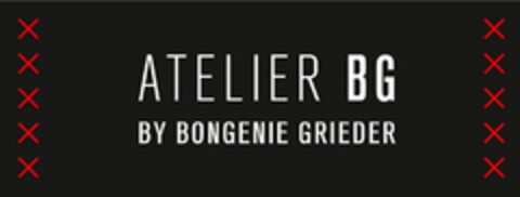 ATELIER BG BY BONGENIE GRIEDER Logo (IGE, 07/26/2016)