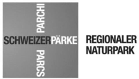 SCHWEIZERPÄRKE PARCHI PARCS REGIONALER NATURPARK Logo (IGE, 29.11.2010)