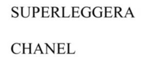 SUPERLEGGERA CHANEL Logo (IGE, 27.07.2018)