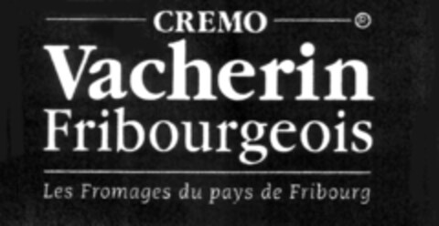 CREMO Vacherin Fribourgeois Les Fromages du pays de Fribourg Logo (IGE, 04.01.1999)