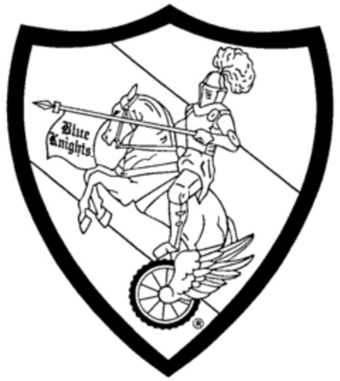 Blue Knights. Logo (IGE, 18.07.2003)