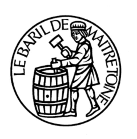 LE BARIL DE MAITRE TOINE Logo (IGE, 09.12.1977)