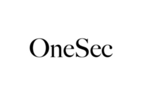 OneSec Logo (IGE, 15.07.2019)