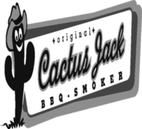 original Cactus Jack BBQ - SMOKER Logo (IGE, 11.01.2008)