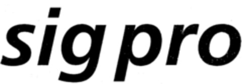 sig pro Logo (IGE, 24.04.1998)