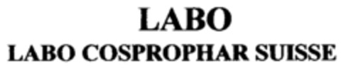 LABO LABO COSPROPHAR SUISSE Logo (IGE, 18.07.2003)