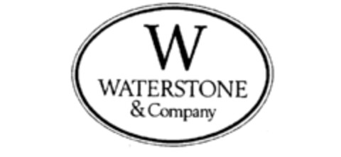 W WATERSTONE & Company Logo (IGE, 04.08.1986)