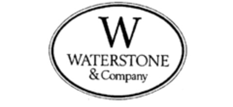 W WATERSTONE & Company Logo (IGE, 08/04/1986)