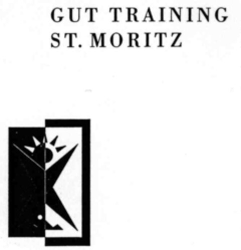 GUT TRAINING ST. MORITZ Logo (IGE, 15.06.2000)