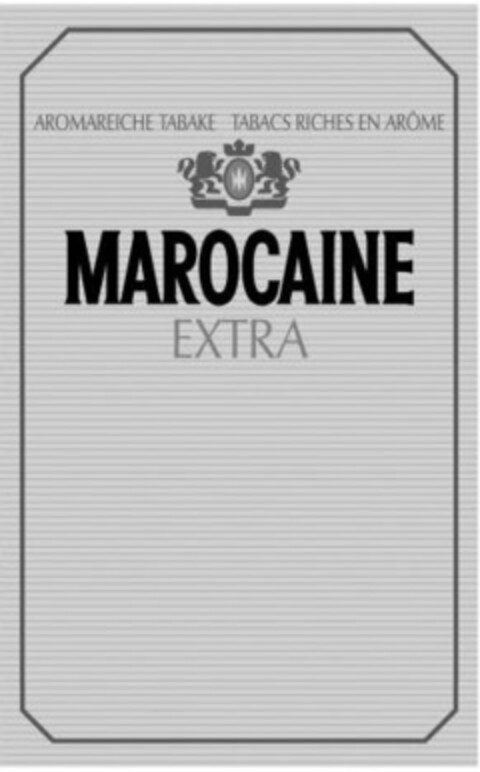 MAROCAINE EXTRA AROMAREICHE TABAKE TABACS RICHES EN ARÔME Logo (IGE, 21.08.2008)