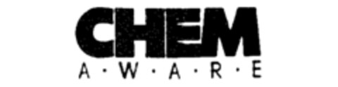 CHEM A W A R E Logo (IGE, 04/05/1991)