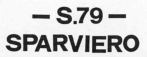 -S.79- SPARVIERO Logo (IGE, 06.04.1987)