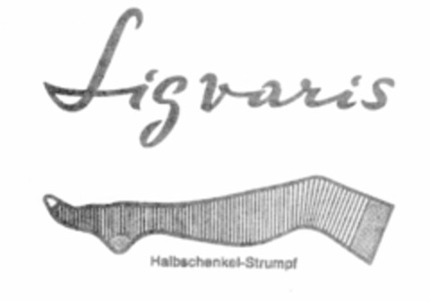 Ligvaris Halbschenkel-Strumpf Logo (IGE, 30.04.1987)