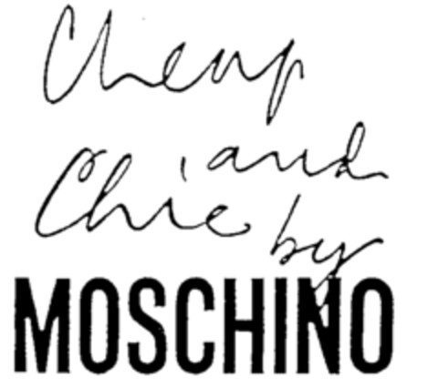 Cheap and Chic by MOSCHINO Logo (IGE, 01.04.1993)