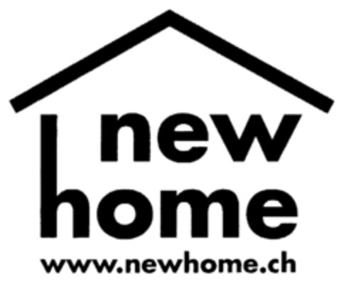 new home www.newhome.ch Logo (IGE, 03/29/2001)