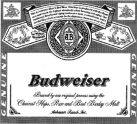 Budweiser Logo (IGE, 10/13/1997)