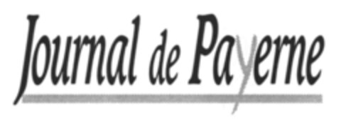 Journal de Payerne Logo (IGE, 23.04.2002)