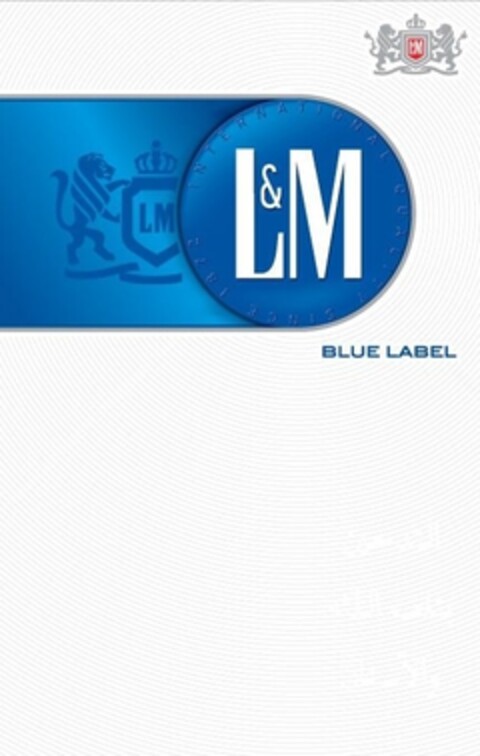 LM L&M BLUE LABEL Logo (IGE, 15.04.2011)