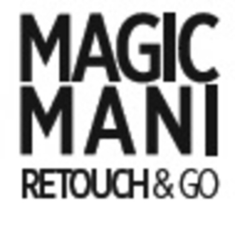 MAGIC MANI RETOUCH&GO Logo (IGE, 08.07.2016)