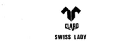 CLARO SWISS LADY Logo (IGE, 04.07.1978)