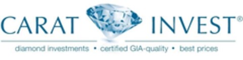 CARAT INVEST diamond investments certified GIA-quality best prices Logo (IGE, 15.02.2012)