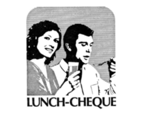 LUNCH-CHEQUE Logo (IGE, 18.07.1989)