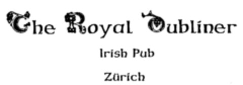 The Royal Dubliner Irish Pub Zürich Logo (IGE, 28.02.2001)