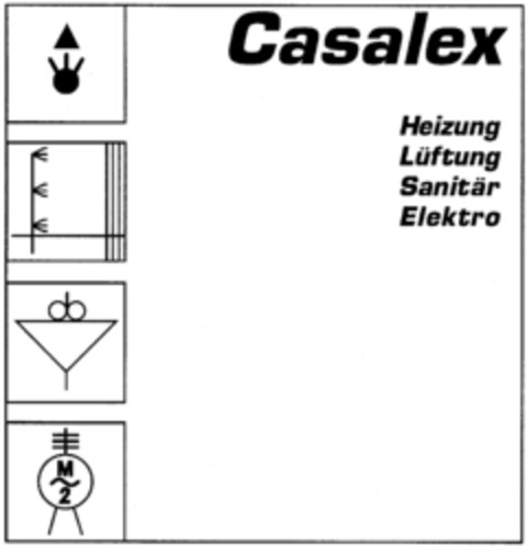 Casalex Heizung Lüftung Sanitär Elektro Logo (IGE, 02.04.1998)