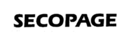 SECOPAGE Logo (IGE, 12.05.1987)