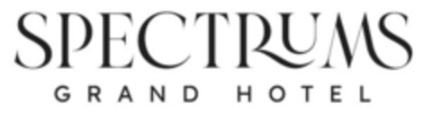 SPECTRUMS GRAND HOTEL Logo (IGE, 22.01.2024)