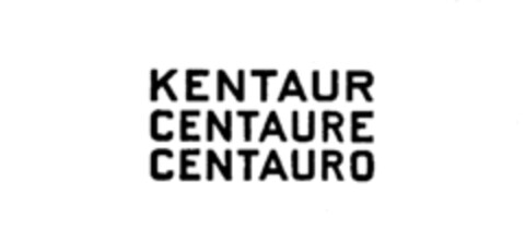 KENTAUR CENTAURE CENTAURO Logo (IGE, 26.11.1978)