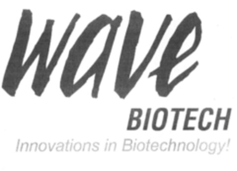 wave BIOTECH Innovations in Biotechnology! Logo (IGE, 13.03.2002)