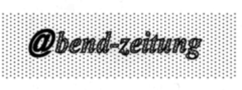 @bend-zeitung Logo (IGE, 09/06/1999)