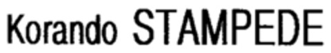 Korando STAMPEDE Logo (IGE, 13.05.1996)