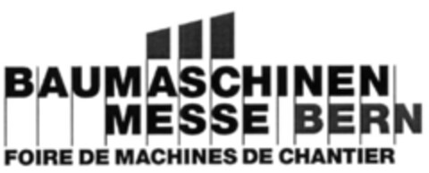 BAUMASCHINEN MESSE BERN FOIRE DE MACHINES DE CHANTIER Logo (IGE, 23.07.2003)