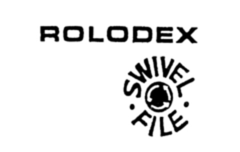 ROLODEX SWIVEL FILE Logo (IGE, 08.09.1983)