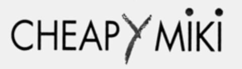 CHEAP Y MiKi Logo (IGE, 14.08.1990)