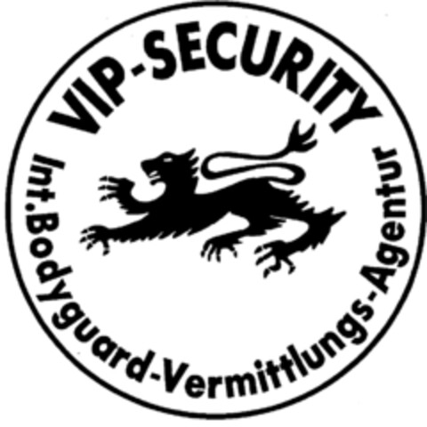 VIP-SECURITY Int. Bodyguard-Vermittlungs-Agentur Logo (IGE, 05.12.2001)