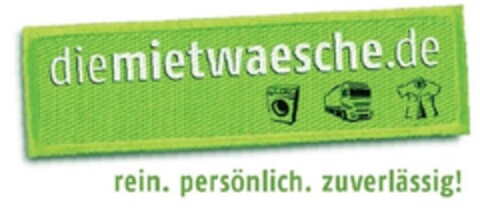 diemietwaesche.de rein. persönlich. zuverlässig! Logo (IGE, 02/06/2007)