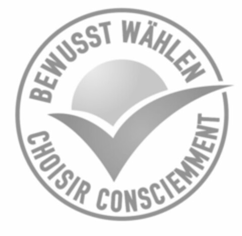 BEWUSST WÄHLEN CHOISIR CONSCIEMMENT Logo (IGE, 02.04.2007)