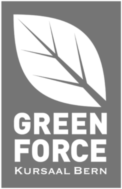 GREEN FORCE KURSAAL BERN Logo (IGE, 04.05.2011)