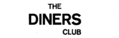 THE DINERS CLUB Logo (IGE, 13.11.1975)