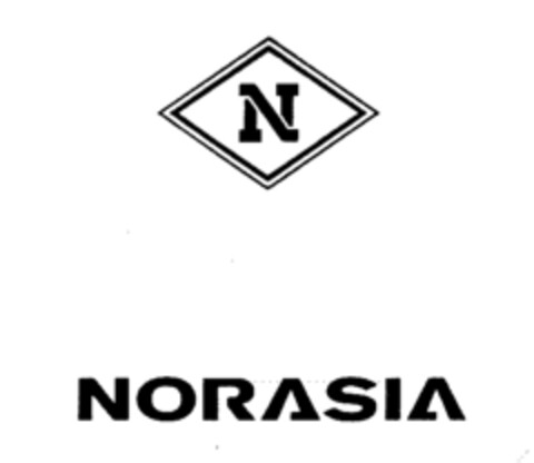 N NORASIA Logo (IGE, 06.07.1995)