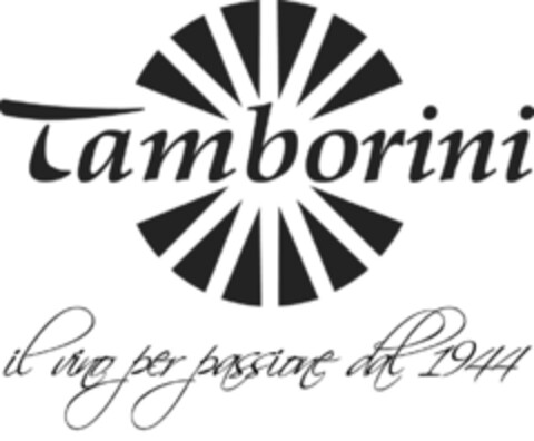 Tamborini il vino per passione dal 1944 Logo (IGE, 26.01.2017)