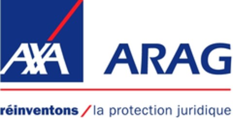 AXA ARAG réinventons / la protection juridique Logo (IGE, 17.04.2009)