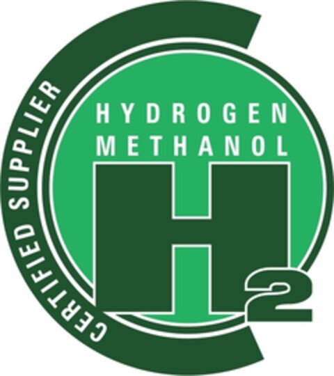 HYDROGEN METHANOL H2 CERTIFIED SUPPLIER Logo (IGE, 09/28/2017)